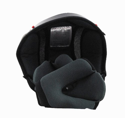 Vega Replacement Liner for Mach 1 Helmet (Black, X-Large)