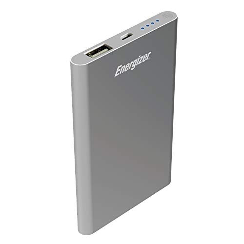 Premier Energizer 300MAH Metal Slim Portable USB Charger - Black