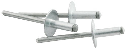 Allstar Performance ALL18151 Aluminum 1/4" - 3/8" Grip Range Large Head Rivet, (Pack of 250)