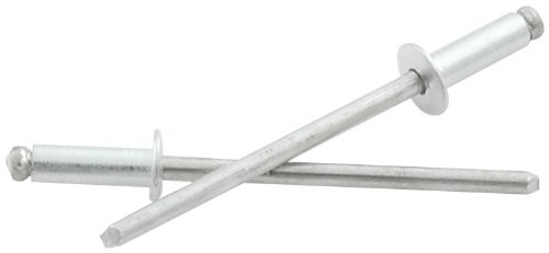 Allstar Performance ALL18190 Silver 1/8" - 1/4" Grip Range Aluminum Rivet, (Pack of 500)