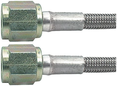 Allstar Performance ALL46310-18 (18") Straight Braided Brake Line