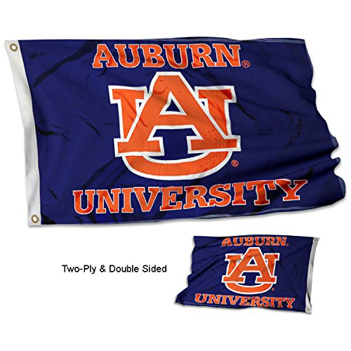 College Flags and Banners Co. Auburn Tigers Double Sided Flag