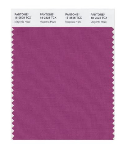 PANTONE Smart 18-2525X Color Swatch Card, Magenta Haze