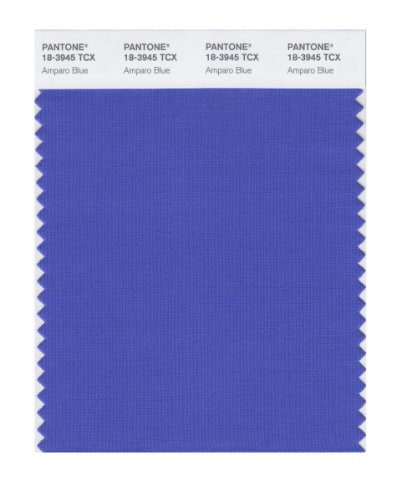 PANTONE Smart 18-3945X Color Swatch Card, Amparo Blue