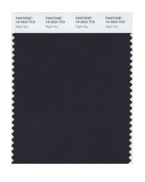 Pantone 19-3924 TCX Smart Color Swatch Card, Night Sky