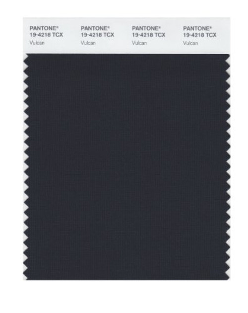 Pantone 19-4218 TCX Smart Color Swatch Card, Vulcan