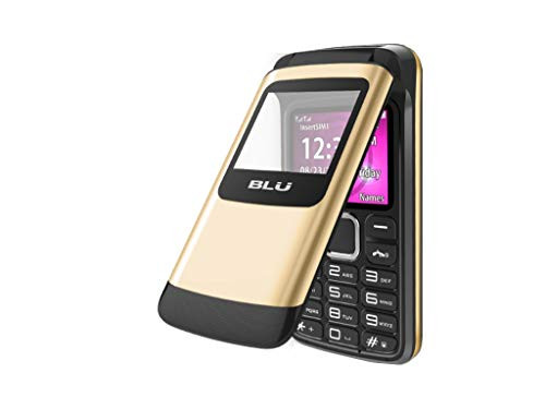 BLU Zoey Flex 3G Z170L 1.8" Cellphone GSM Unlocked Dual Sim (Gold)
