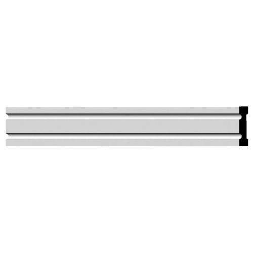 4 3/4"H x 1"P x 94 1/2"L Marseille Fluted Panel Moulding