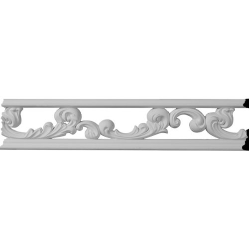 3 1/4"H x 3/8"P x 94 1/2"L, (13 7/8" Repeat) Kinsley Pierced Moulding