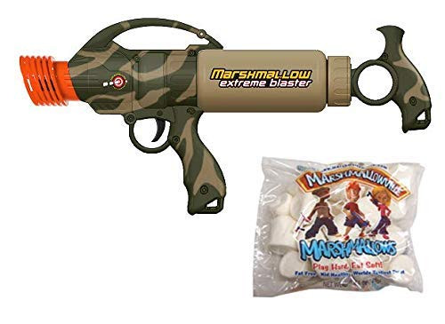 Camo Extreme Blaster with 1 Bag of Marshmallows