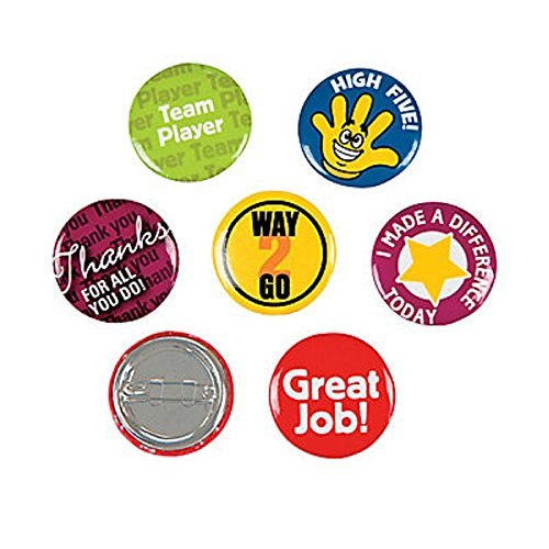 FX Praise Recognition Mini Buttons (4 dz)