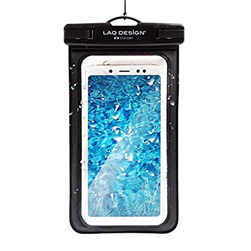 LAQ DESiGN Waterproof Phone Pouch, New Type PVC Waterproof Mobile Phone Bag, General Waterproof Bag (6.5 inches)