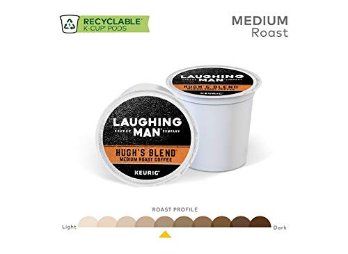 Laughing Man Coffee Company Hugh's Blend K-Cups (54 Count)