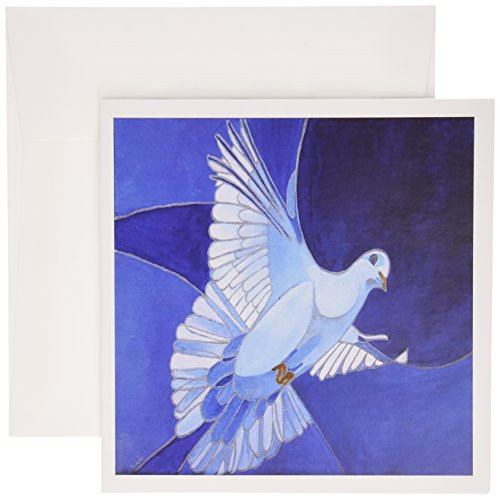 3dRose Dove The peace dove is a common Christian symbol of the Holy Spirit. - Greeting Cards, 6 x 6 inches, set of 6 (gc_128459_1) 3dRose Dove The peace dove is a common Christian symbol of the Holy Spirit. - Greeting Cards, 6 x 6 inches, set of 6 (gc_128459_1)