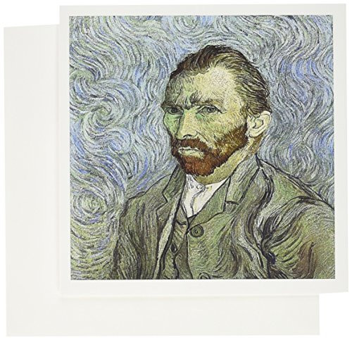 3dRose Greeting Cards, Self, Portrait By Vincent Van Gogh, Set of 6 (gc_128127_1)
