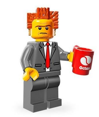 Lego Movie - President Business Minifigure