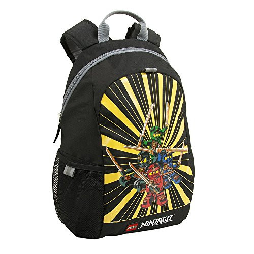 LEGO Ninjago Sunburst Heritage Basic Backpack with Side Mesh Pocket LEGO Ninjago Sunburst Heritage Basic Backpack with Side Mesh Pocket