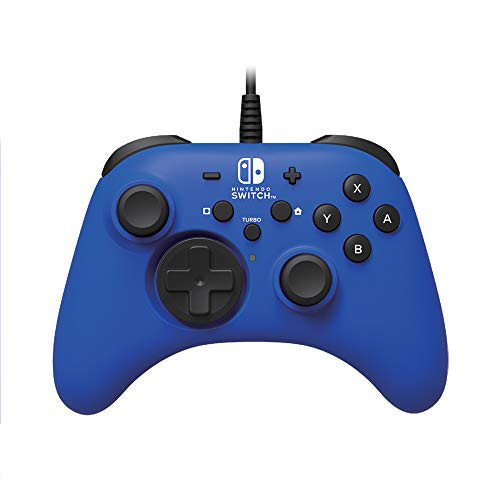 Nintendo Switch HORIPAD Wired Controller (Blue) by HORI - Licensed by Nintendo Nintendo Switch HORIPAD Wired Controller (Blue) by HORI - Licensed by Nintendo