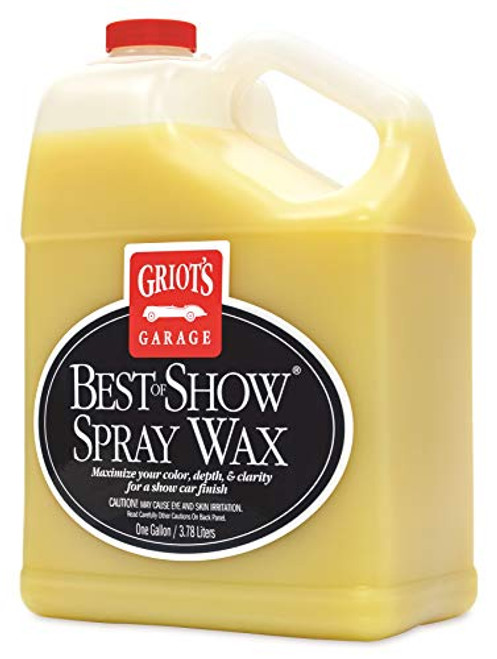 Griot's Garage 10969 Best of Show Spray on Wax Gallon, 1