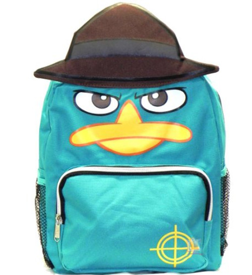 Small Size Agent P with Fedora Backpack - Phineas and Ferb Small Size Backpack Small Size Agent P with Fedora Backpack - Phineas and Ferb Small Size Backpack