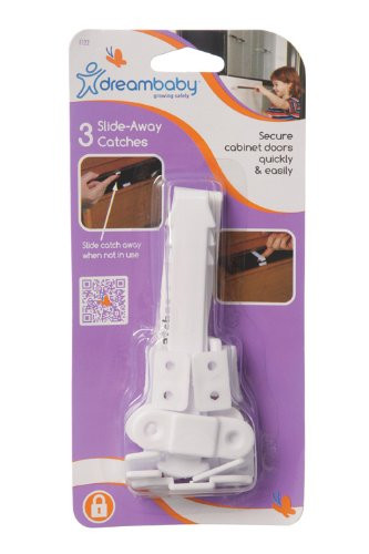 Dreambaby Slide Away Catches 3 Pack