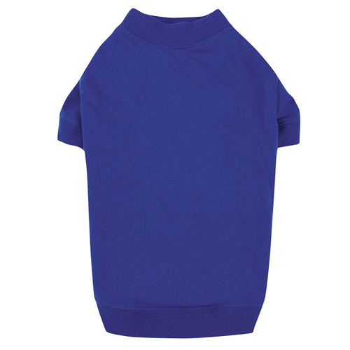 Zack & Zoey Basic Tee Shirt for Dogs, 20' Large, Blue