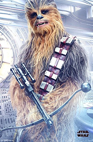 Trends International Wall Poster Star Wars Episode VIII The Last Jedi Chewy, 22.375" x 34"