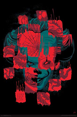 Trends International IT IT Chapter 2 - Faces Wall Poster, 22.375" x 34", Multi