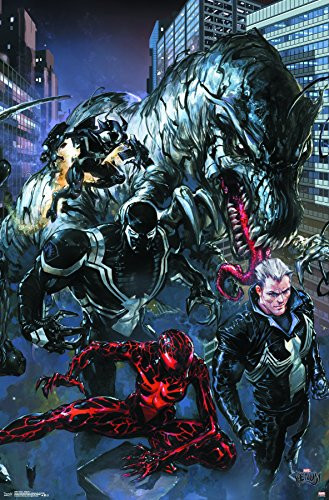 Trends International Venom - Triptych 1 Wall Poster, 22.375" x 34", Multi