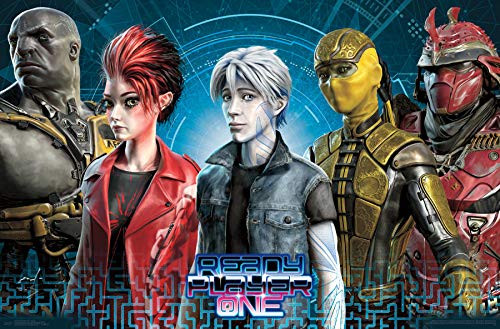 Trends International Ready Player One-Group Clip Bundle Wall Poster, 22.375" x 34", Multi