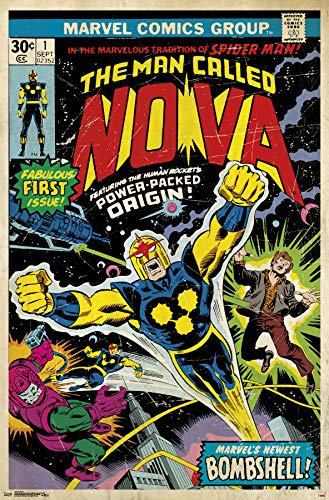 Trends International Nova #1 Mount Bundle Wall Poster, 22.375" x 34", Multi