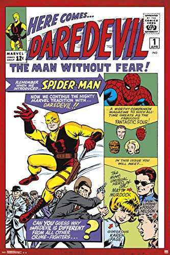 Trends International Daredevil #1 Clip Bundle Wall Poster, 22.375" x 34", Multi