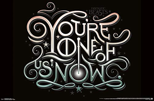 Trends International Fantastic Beasts-One of Us Clip Bundle Wall Poster, 22.375" x 34", Multi