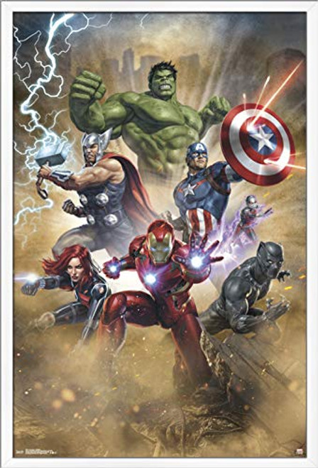 Trends International Avengers - Fantastic Wall Poster, 24.25" X 35.75", Multi