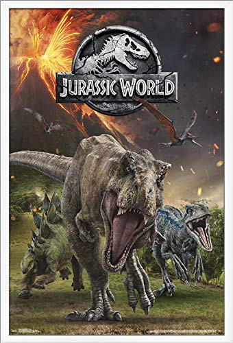 Trends International Jurassic World 2 - Group Wall Poster, 24.25" X 35.75", Multi