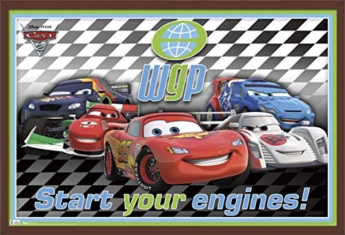 Trends International Cars 2 - Int'l Racers Wall Poster, 24.25" X 35.75", Multi