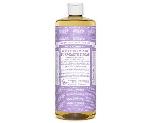 Dr. Bronner's Pure-Castile Liquid Soap - Lavender 32 Fl oz.