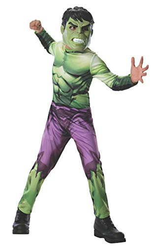 Rubies Marvel Universe Classic Collection Avengers Assemble Incredible Hulk Costume, Child Medium