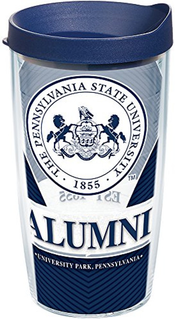 Tervis 1223978 Penn State Nittany Lions Alumni Tumbler with Wrap and Navy Lid 16oz, Clear Tervis 1223978 Penn State Nittany Lions Alumni Tumbler with Wrap and Navy Lid 16oz, Clear