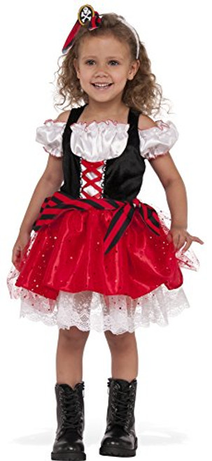 Rubies Costume Child's Sweet Pirate Costume, Small, Multicolor