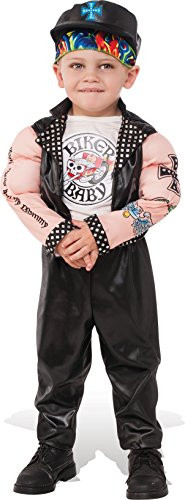 Rubie's Costume Child's Muscle Man Biker Costume, Small, Multicolor