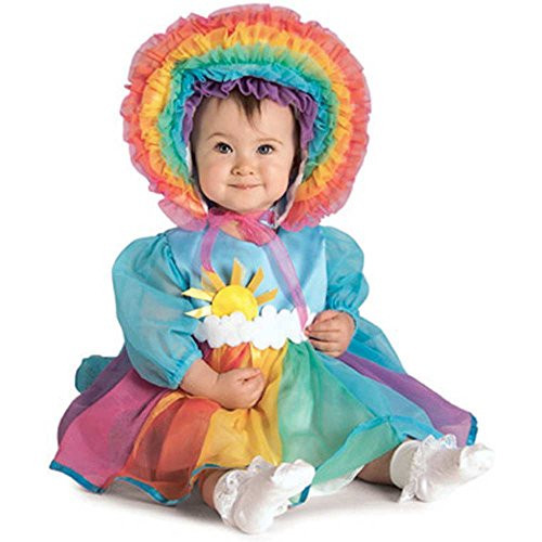 Rubie's Costume Co NLP - Rainbow Baby Costume, 6-12 Months