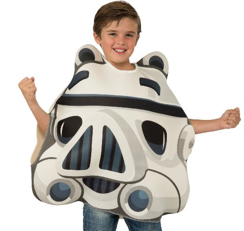 Angry Birds Star Wars Stormtrooper Child's Costume Tunic, One Size