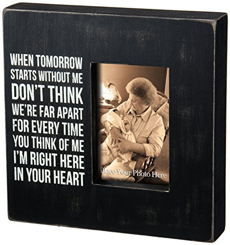 Primitives by Kathy Classic Box Frame, 10 x 10-Inches, in Your in Your Heart
