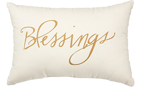 Primitives by Kathy Decorative Blessings Throw Pillow, 15 x 10-Inch, Primitives by Kathy Decorative Blessings Throw Pillow, 15 x 10-Inch,