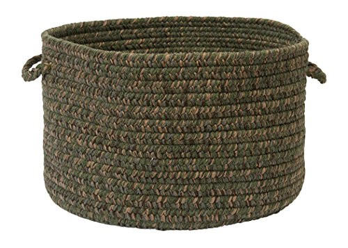Colonial Mills Hayward Utility Basket, 14 by 10-Inch, Olive