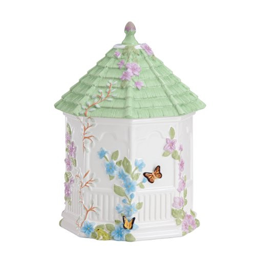 Lenox Butterfly Meadow Figural Gazebo Cookie Jar, 10-Inch