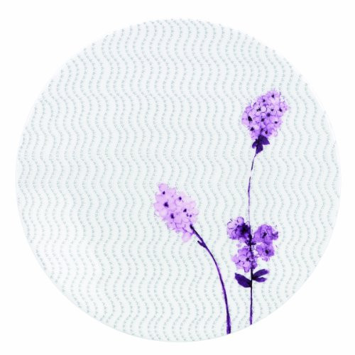 Lenox Simply Fine Watercolor Amethyst 10-3/4-Inch Coupe Dinner Plate