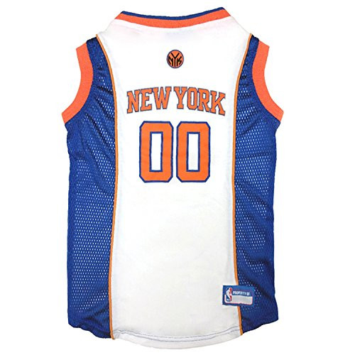 Pets First NBA New York Knicks Mesh Jersey, X-Small