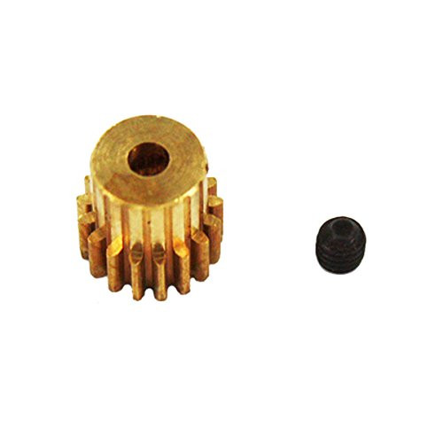 Redcat Racing 11119 17T/.6 Module Brass Pinion Gear Redcat Racing 11119 17T/.6 Module Brass Pinion Gear